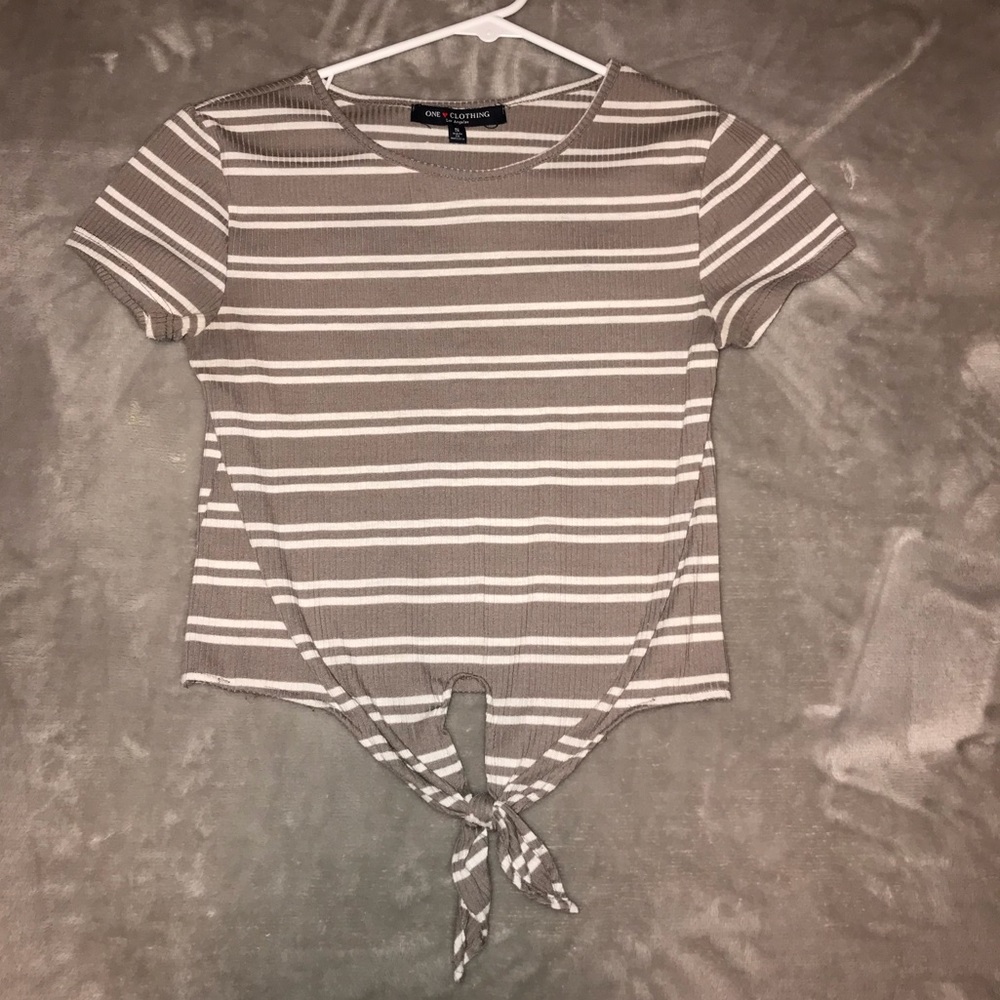 Striped Tie Shirt